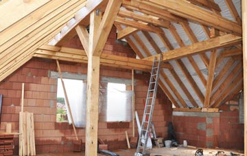 Caer Lan attic trusses